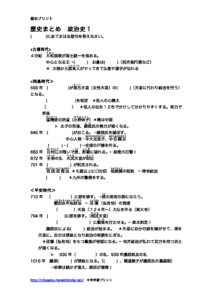 古墳時代から安土桃山時代